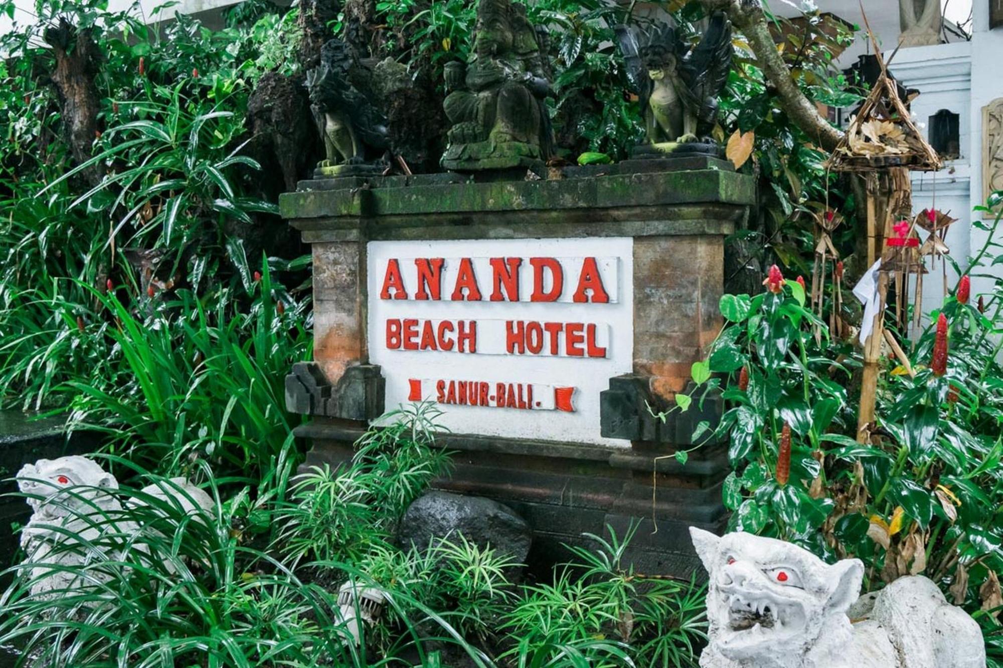 Urbanview Hotel Ananda Beach Sanur Eksteriør billede